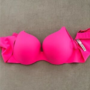 Victoria's Secret Neon Pink Push-Up Bra